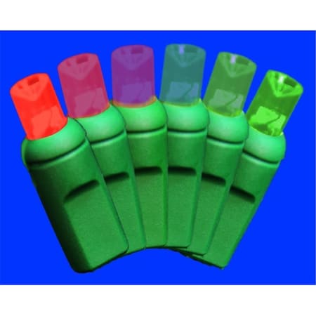 Forever Bright Kellogg Plastics 025 in Holiday  Christmas Indoor  Outdoor LED Red to Green 45499